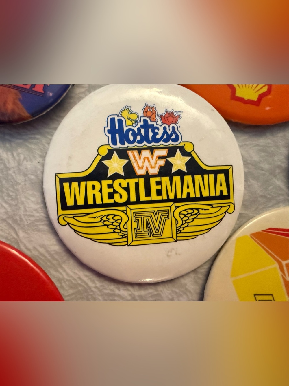 Vintage Button Pin Back Collection - Picture 3 of 4